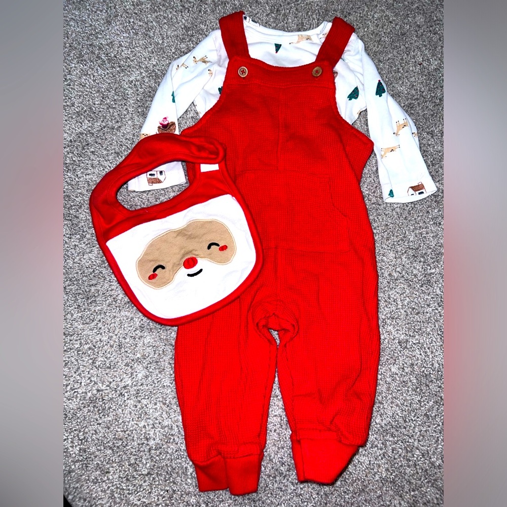Carter’s 3-Piece Santa Outfit Set - 9 Months